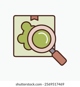 Search Icon vector illustration, magnifying glass symbol, search icon clip art , zoom in and zoom out symbol, 