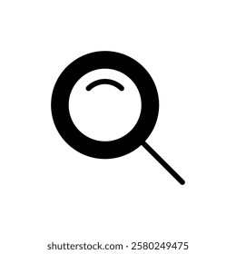 Search icon vector illustration. search magnifying glass sign and symbol