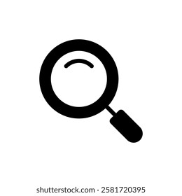 Search icon vector illustration. search magnifying glass sign and symbol