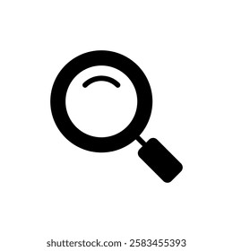 Search icon vector illustration. search magnifying glass sign and symbol
