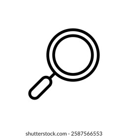 Search icon vector illustration. search magnifying glass sign and symbol