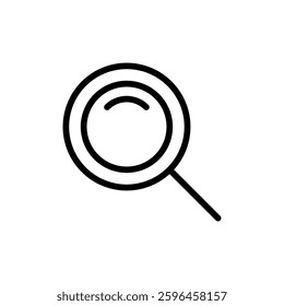 Search icon vector illustration. search magnifying glass sign and symbol