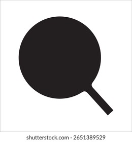 Ilustração de vetor de ícone de pesquisa, símbolo de lupa, clip-art de ícone de pesquisa, símbolo de ampliação e redução, sinal de lupa isolado