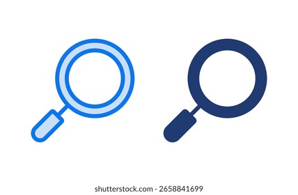 Search icon vector illustration. search magnifying glass sign and symbol