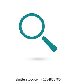 Search icon vector illustration. Minimalist style. 