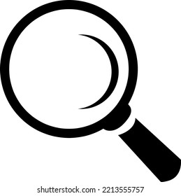 Icono de búsqueda Ilustración vectorial en fondo blanco..eps
