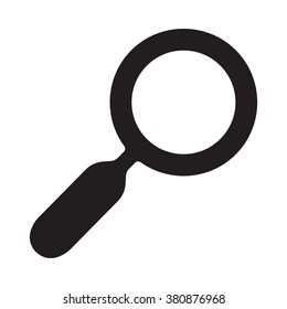Search icon Vector Illustration on the white background.