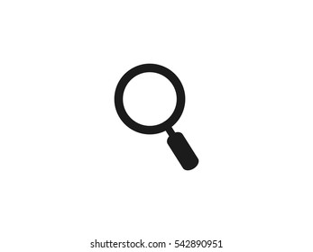 Search icon vector illustration on white background