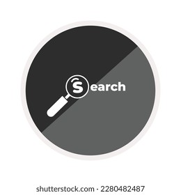 Search icon, is a vector illustration, very simple and minimalistic. With this Search icon you can use it for various needs. Whether for promotional needs or visual design purposes