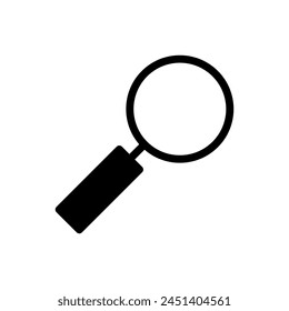 Search icon vector. increase illustration sign. magnifier symbol or logo.