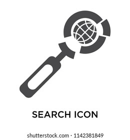 Search icon vector isolated on white background for your web and mobile app design, Search logo concept