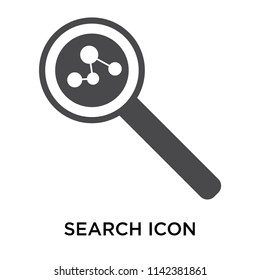 Search icon vector isolated on white background for your web and mobile app design, Search logo concept