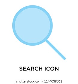Search icon vector isolated on white background for your web and mobile app design, Search logo concept