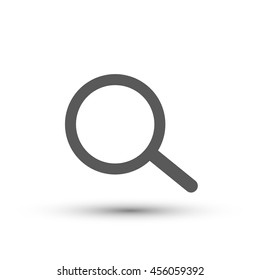 Search icon vector isolated on white background. Lupe symbol for your design, logo, application, UI.