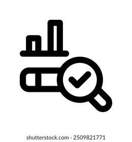 search icon. vector line icon for your website, mobile, presentation, and logo design.