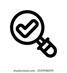 search icon. vector line icon for your website, mobile, presentation, and logo design.