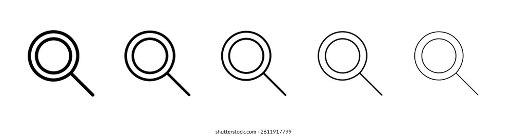 Search icon Vector logo sign