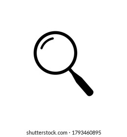 Search icon vector. Loupe icon symbol illustration