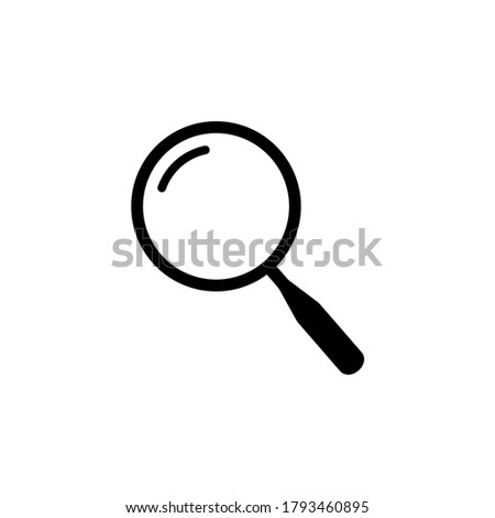 Search icon vector. Loupe icon symbol illustration