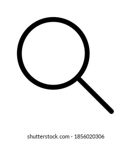 Search icon vector. Magnification icon symbol illustration