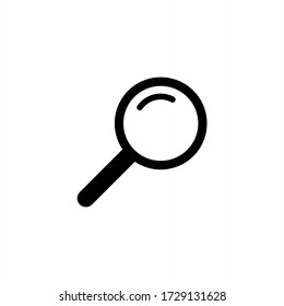 Search icon vector. Magnifier, research icon symbol illustration