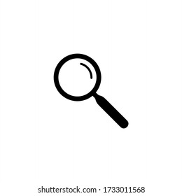 Search icon vector. Magnifier, research icon symbol illustration