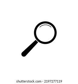 Search icon vector. Magnifier, research icon symbol illustration
