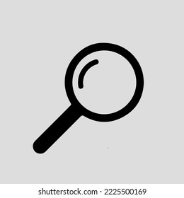 Search icon Vector. Magnifier, research icon symbol illustration