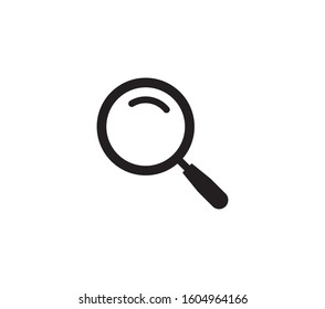 Search icon vector. Magnifier icon symbol design