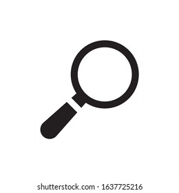Search icon vector. Magnifier icon symbol illustration