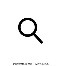 Search icon vector. Magnifier icon symbol illustration