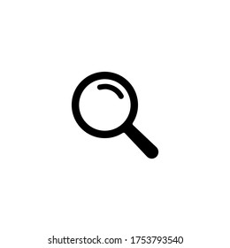 Icon-Vektorgrafik suchen. Symbol für Magnizer