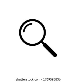 Search icon vector. Magnifier icon symbol illustration