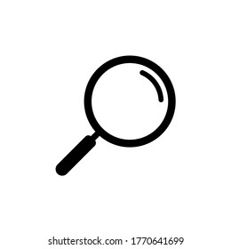Search icon vector. Magnifier icon symbol vector illustration