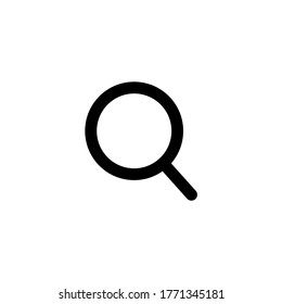 Search icon vector. Magnifier icon symbol vector illustration