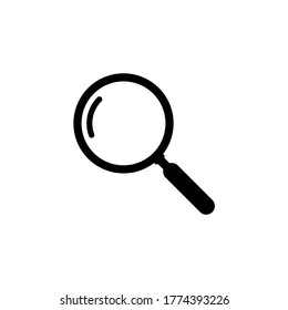 Search icon vector. Magnifier icon symbol vector illustration