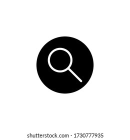 Search icon vector. Magnify sign