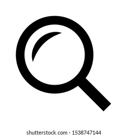 Search icon. Search vector icon. search magnifying glass icon on white background