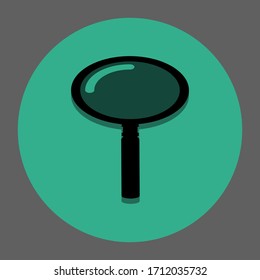 Search icon. Search vector icon. search magnifying glass icon on white background