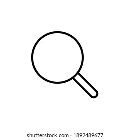 Search icon vector. search magnifying glass icon