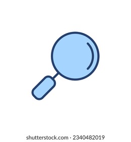 Search icon vector. search magnifying glass sign and symbol