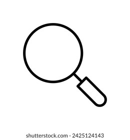 Search icon vector. search magnifying glass icon