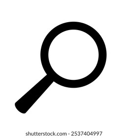 Vector de icono de búsqueda. Lupa.