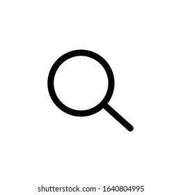 Search Icon Vector on a white background