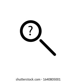 Search Icon Vector on a white background