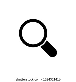 Search icon vector on white background