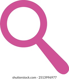 Search icon vector on white background