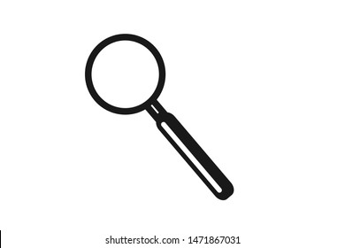 Search icon vector, research sign vector 