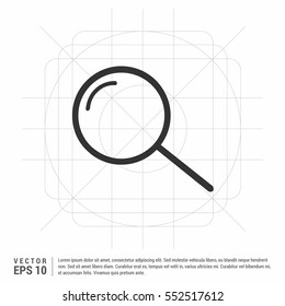Search Icon Vector Set

