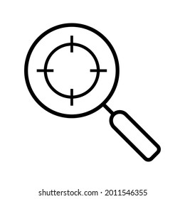 Search icon vector set. increase illustration sign collection. magnifier symbol or logo.